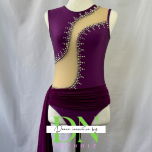 Purple dance costume
